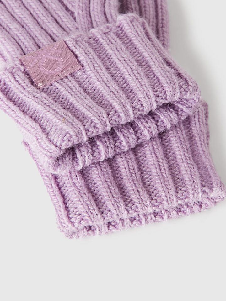 KNITTED GLOVES Junior Boy image number 3